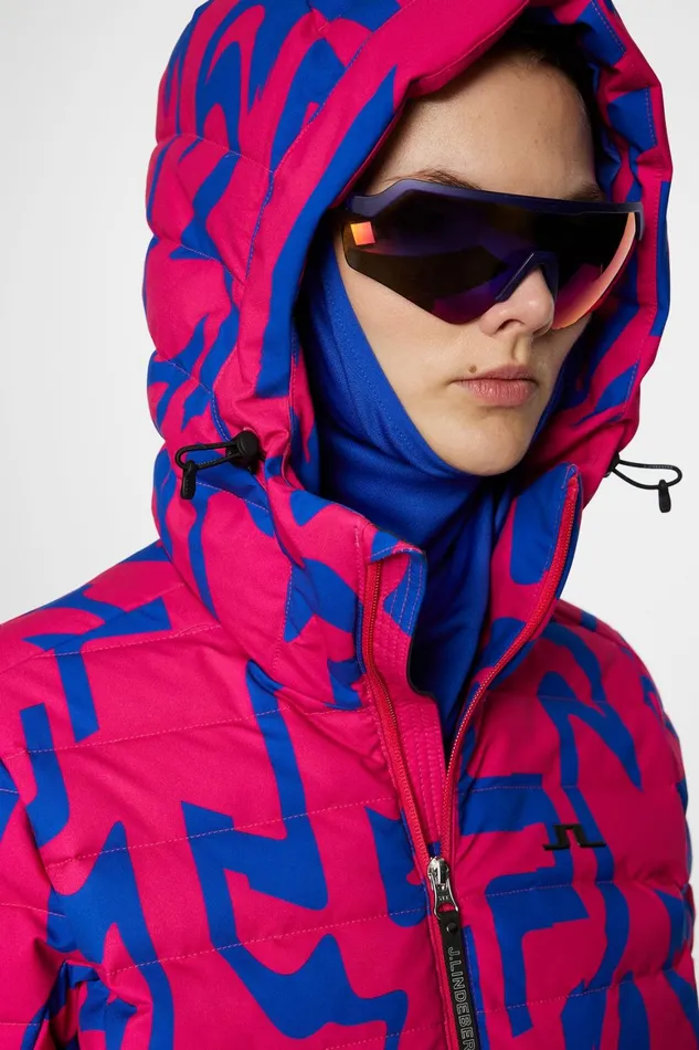 JLindeberg W Thermic Down Jacket Printed Women Jackets