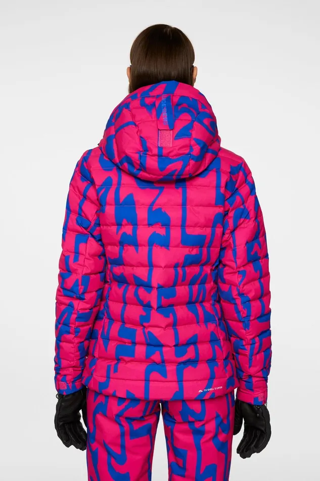 JLindeberg W Thermic Down Jacket Printed Women Jackets