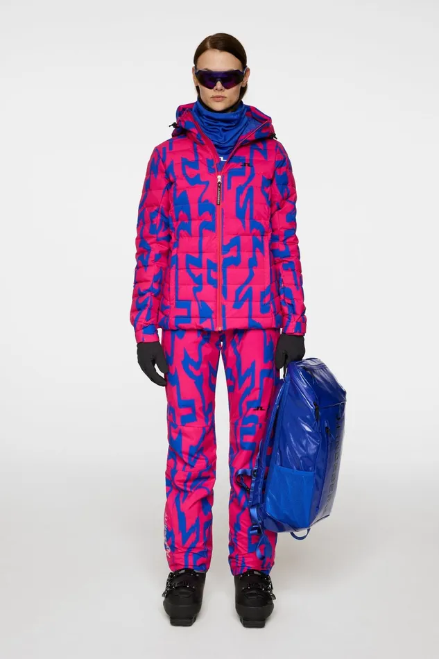 JLindeberg W Thermic Down Jacket Printed Women Jackets