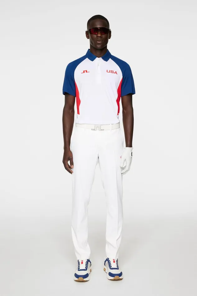 JLindeberg Yannick Color Block Polo Men Polo Shirts