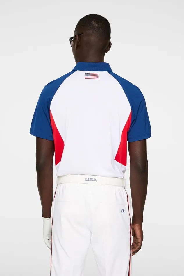 JLindeberg Yannick Color Block Polo Men Polo Shirts
