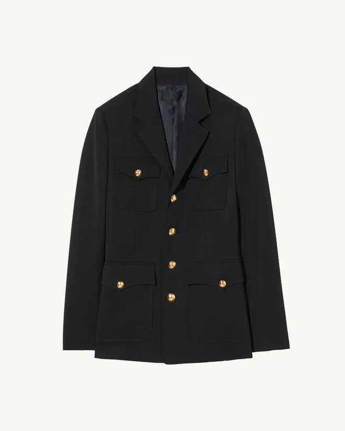 Jackets and Blazers Women NELSON JACKET Black Nili Lotan