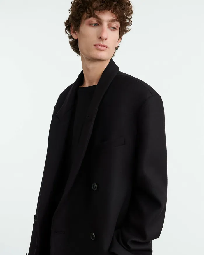Jackets and Coats CERNIK COAT Black Nili Lotan Men