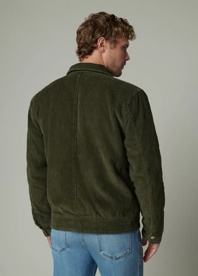 Jackets Outerwear Men Joe8217s Jeans MECHANIC CORD JACKET Dark Olive