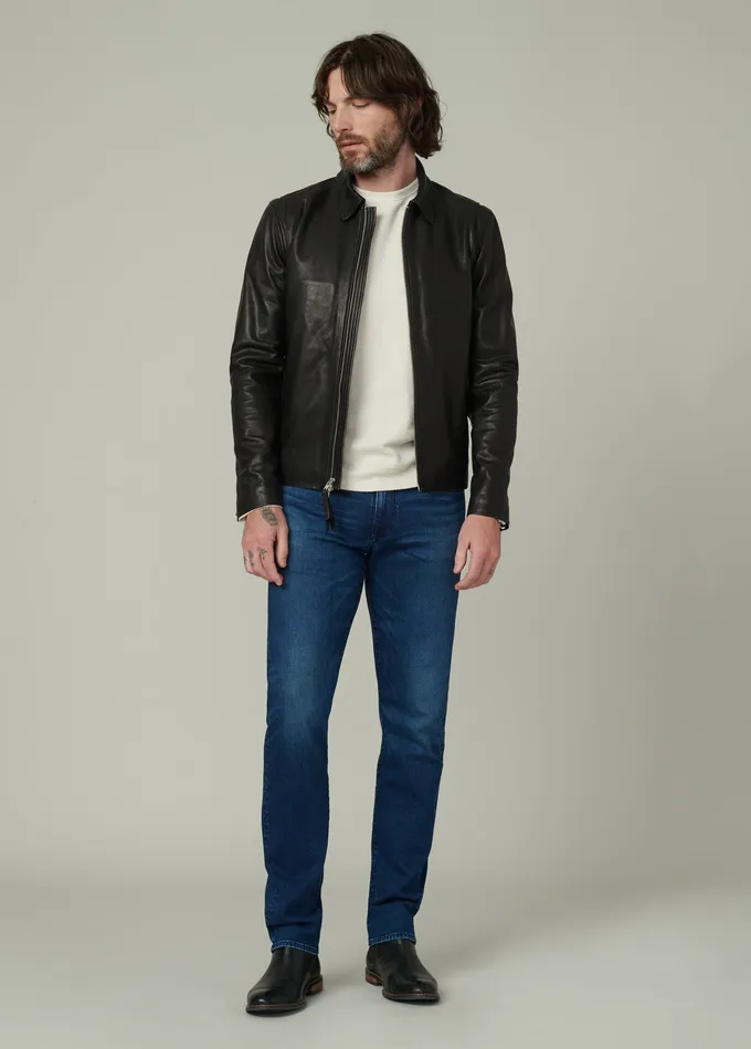 Jackets Outerwear Men REFINED LEATHER MOTO Black Joe8217s Jeans