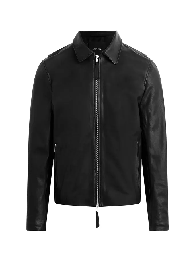 Jackets Outerwear Men REFINED LEATHER MOTO Black Joe8217s Jeans