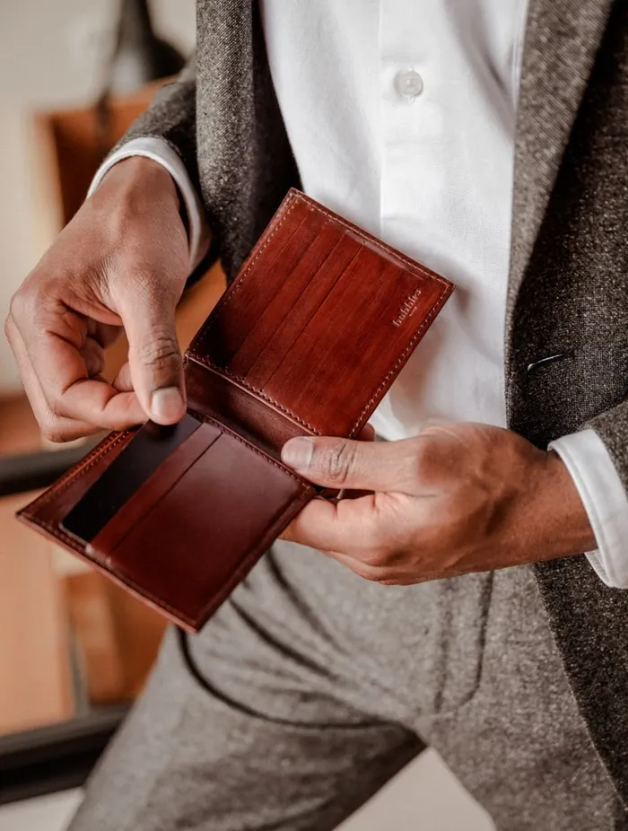 Jersey Mahogany Men Bobbies Small Leather Goods Jersey Mahogany Men Bobbies Small Leather Goods