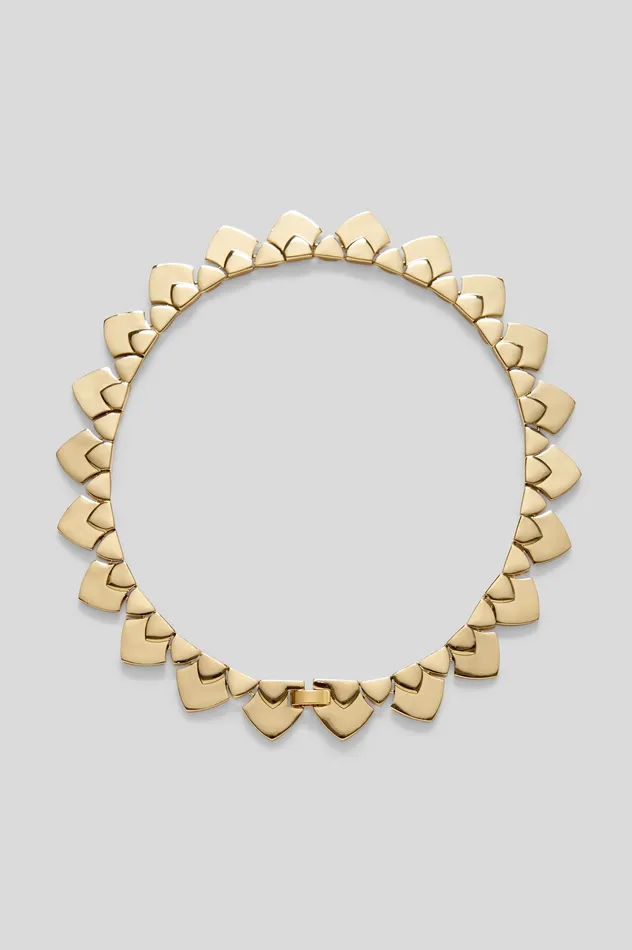 Jewelry Scanlan Theodore Women TRIANGLE CHOKER LIGHTGOLD Jewelry Scanlan Theodore Women TRIANGLE CHOKER LIGHTGOLD