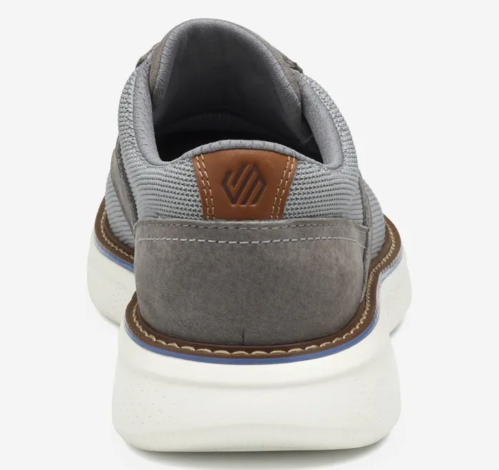 Johnston and Murphy LaceUps Men Hayden Knit Plain Toe Gray Knit