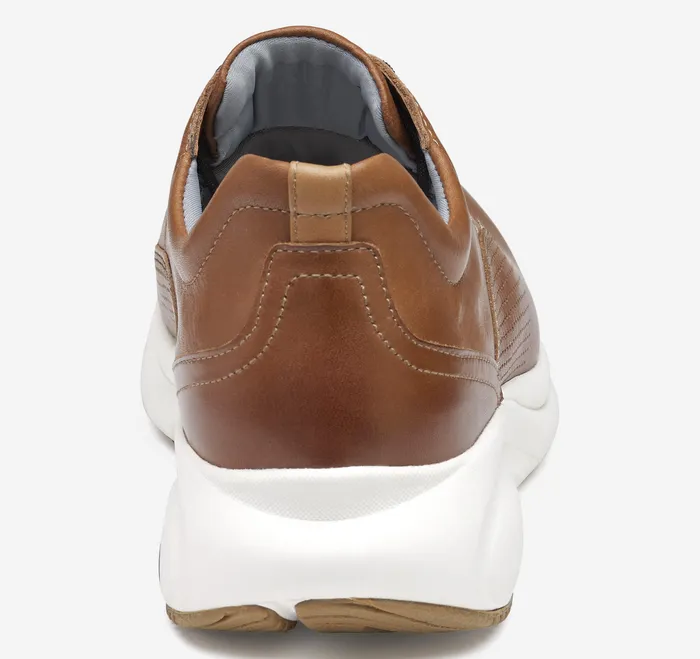 Johnston and Murphy XC4 TR3Luxe Hybrid Tan Waterproof Full Grain Men LaceUps