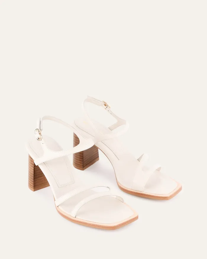 jomercer Casey high heel sandal off white leather Women HIGH SANDALS jomercer Casey high heel sandal off white leather Women HIGH SANDALS
