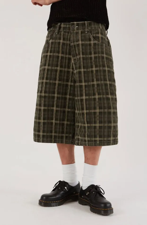 Jorts and Shorts Men Jaded London Brooklyn Cord Jumbo Jorts