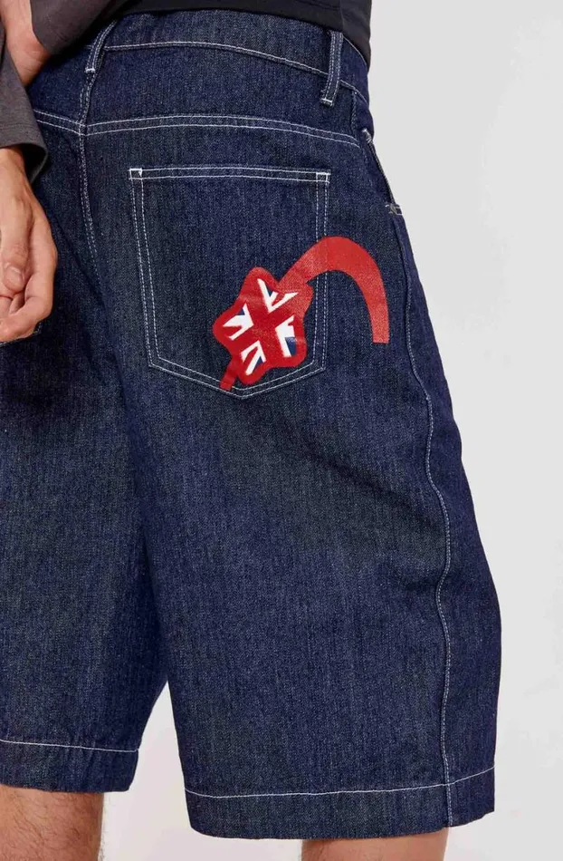 Jorts and Shorts Men Jaded London Jumbo Denim Jorts