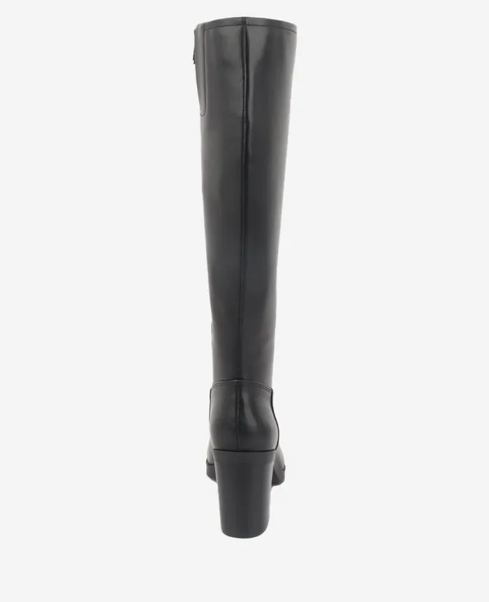 Kenneth Cole Boots and Booties Women Veronica Tall Knee Leather Boot Black