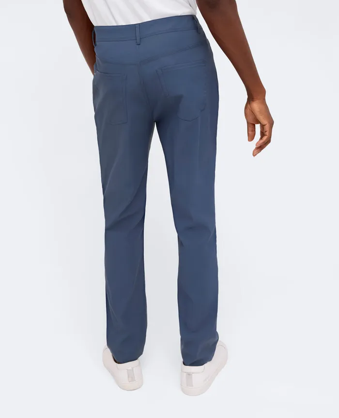 Kenneth Cole Pants Men Original Slim 5Pocket Pant Green