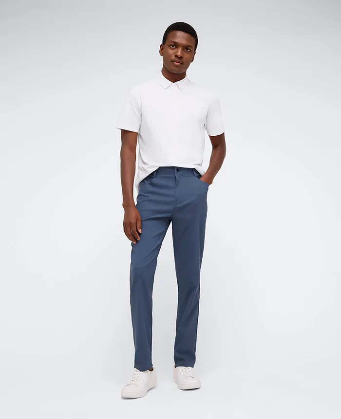 Kenneth Cole Pants Men Original Slim 5Pocket Pant Green
