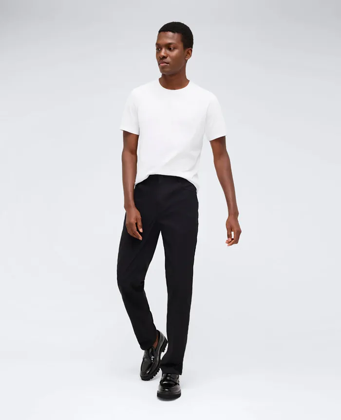 Kenneth Cole Pants Men Slim Tapered 5Pocket Pant Black
