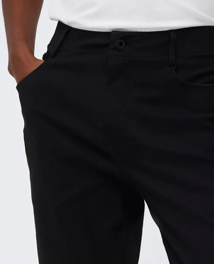 Kenneth Cole Pants Men Slim Tapered 5Pocket Pant Black