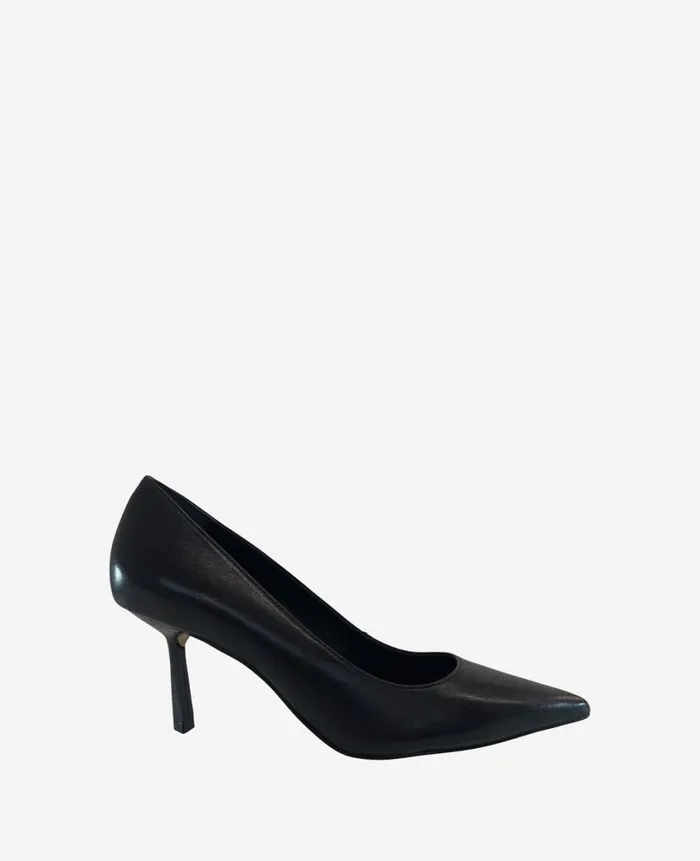 Kenneth Cole Pumps and Heels Women Beatrix Leather Heel Black