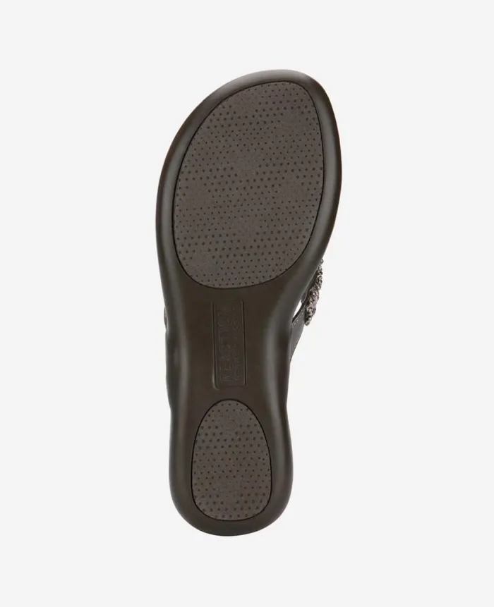 Kenneth Cole Sandals and Wedges Women Glamathon Thong Sandal Grey Kenneth Cole Sandals and Wedges Women Glamathon Thong Sandal Grey