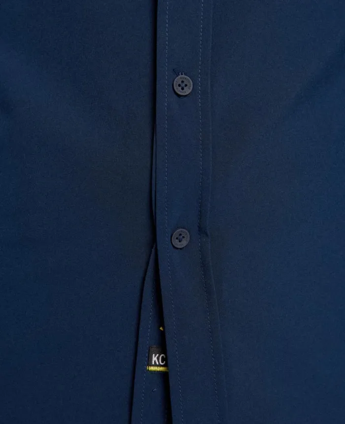 Kenneth Cole Shirts Men Long Sleeve Button Down Sport Shirt Blue Kenneth Cole Shirts Men Long Sleeve Button Down Sport Shirt Blue