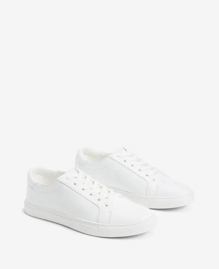 Kenneth Cole Sneakers Women Women039s Leather Kam Sneaker White