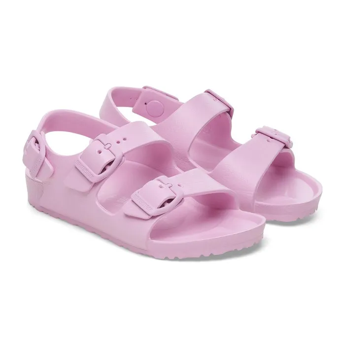 Kids Birkenstock BackAnkleStrap Milano Essentials Fondant Pink