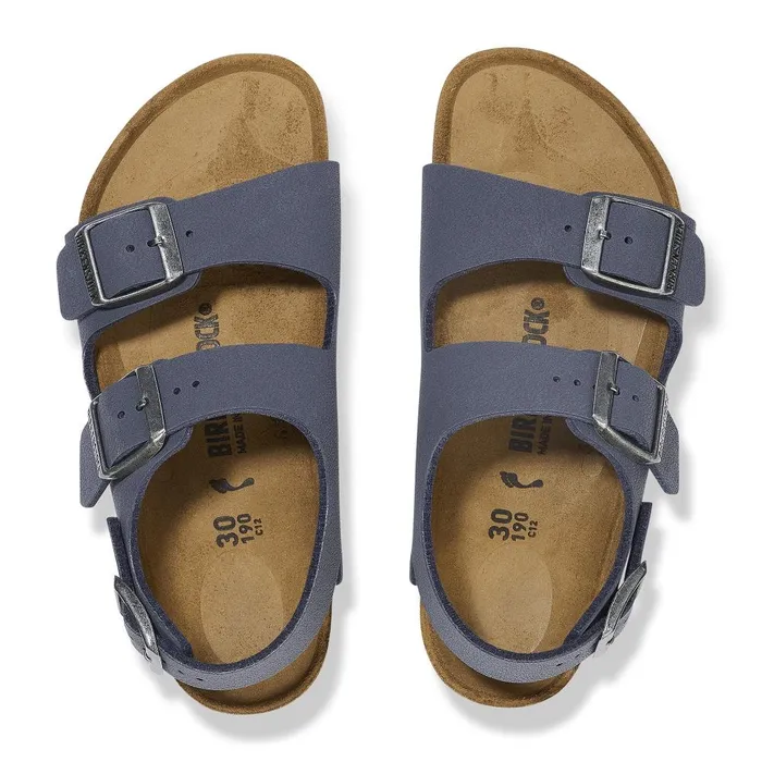 Kids Birkenstock BackAnkleStrap Milano Navy