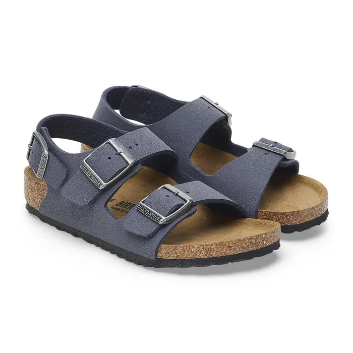 Kids Birkenstock BackAnkleStrap Milano Navy