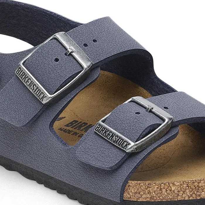 Kids Birkenstock BackAnkleStrap Milano Navy