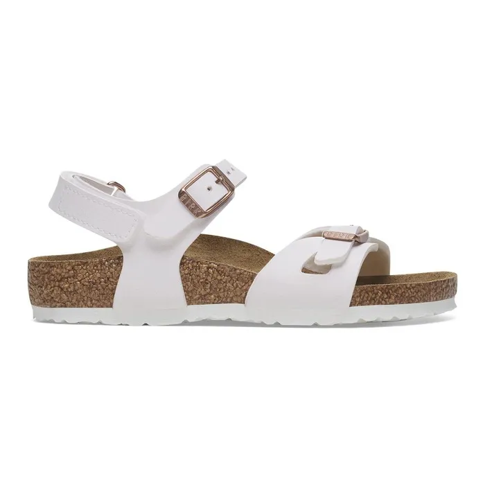 Kids Birkenstock BackAnkleStrap Rio White