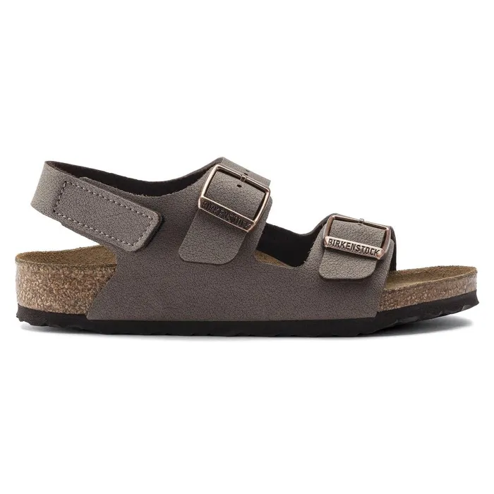 Kids Birkenstock TwoStrap Milano Hl Mocha