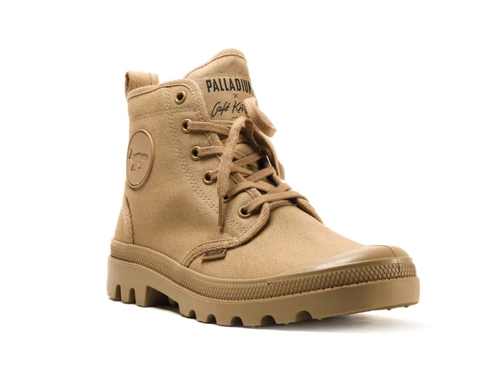 Kids PALLABROUSSE X KITSUNE Woodlin PALLADIUM Boots Kids PALLABROUSSE X KITSUNE Woodlin PALLADIUM Boots