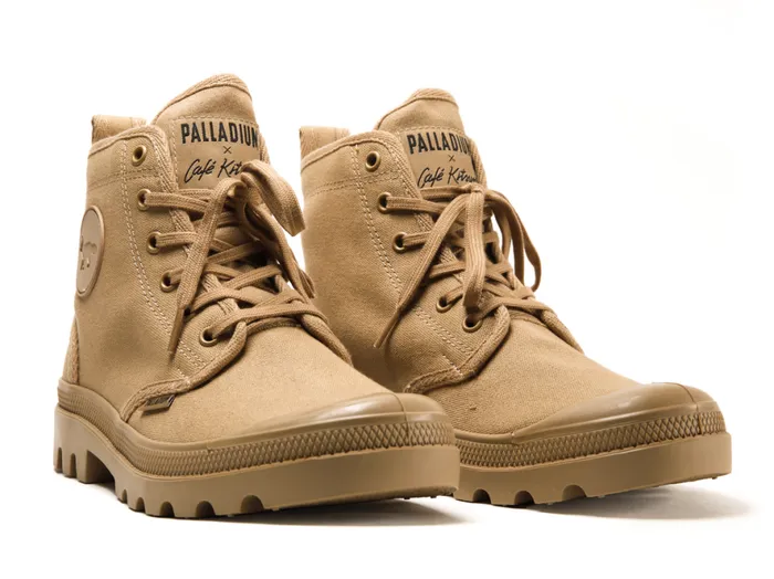 Kids PALLABROUSSE X KITSUNE Woodlin PALLADIUM Boots Kids PALLABROUSSE X KITSUNE Woodlin PALLADIUM Boots