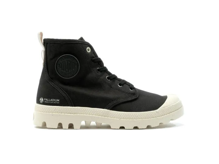 Kids PAMPA HI ZIP ORGANIC Black PALLADIUM Boots