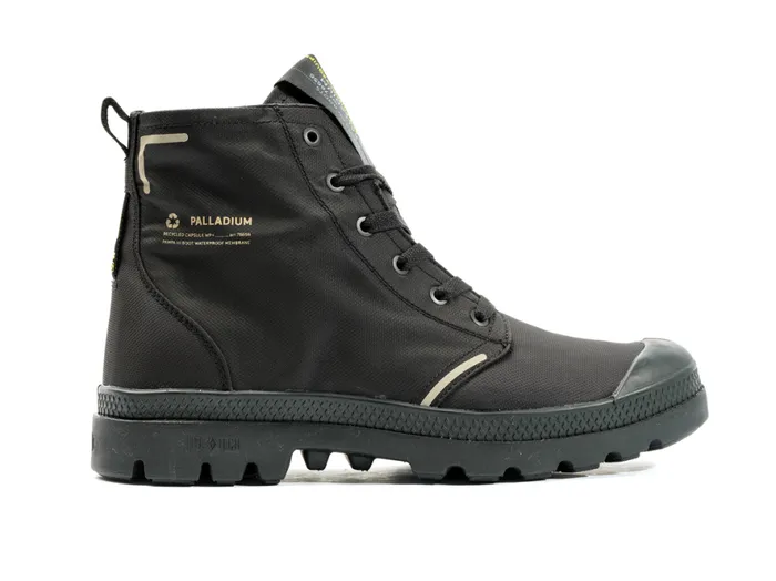 Kids PAMPA LITE RECYCLE WP Blackblack PALLADIUM Boots