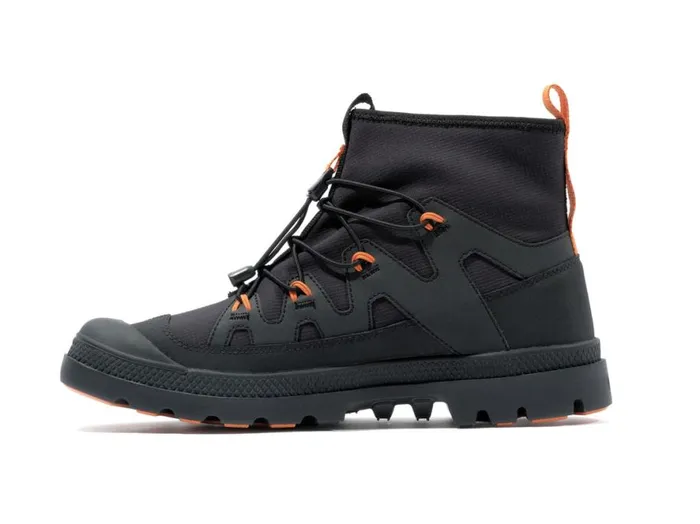 Kids PAMPA LITE XPLOR WP Black PALLADIUM Boots