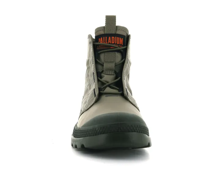 Kids PAMPA TRAVEL LITE Dusky Green PALLADIUM Boots