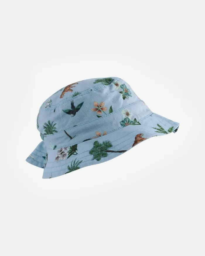 Kids STOYAN 8211 Printed Linen Cotton Romper And Hat Set Blue Ted Baker Baby Kids STOYAN 8211 Printed Linen Cotton Romper And Hat Set Blue Ted Baker Baby