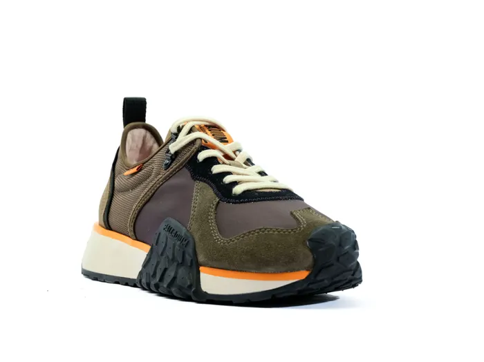 Kids TROOP RUNNER Olive Nightblack PALLADIUM Sneakers Kids TROOP RUNNER Olive Nightblack PALLADIUM Sneakers