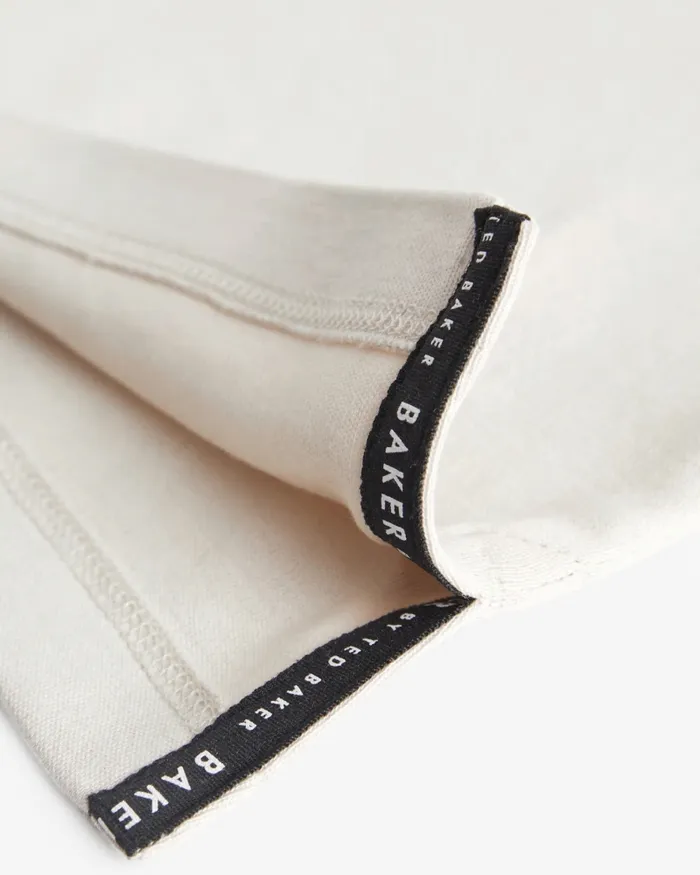Kids WUBBEN 8211 Pocket Detail Cotton TShirt Nude Ted Baker Tops