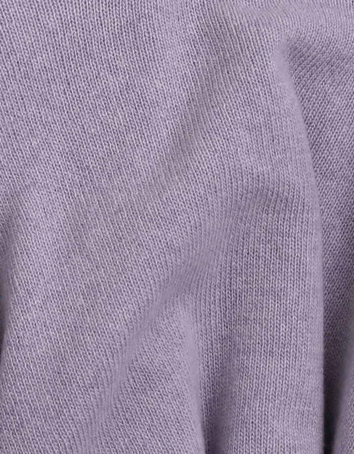 Knit Sweaters Women Women Light Merino Wool Crew 8211 Purple Haze Colorfulstandard