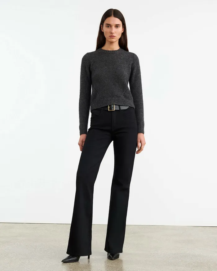 Knits and Sweaters Women Nili Lotan GWENDOLYN SWEATER Charcoal