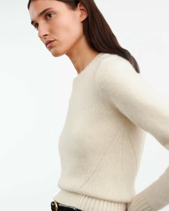 Knits and Sweaters Women Nili Lotan GWENDOLYN SWEATER Charcoal