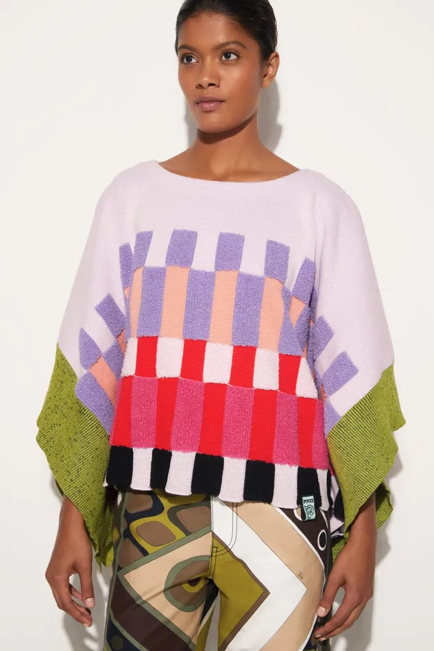 Knitwear Women PUCCI Colourblock Cotton Sweater