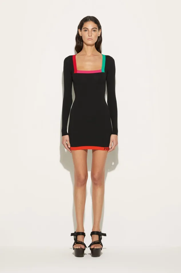 Knitwear Women PUCCI Colourblock Mini Dress