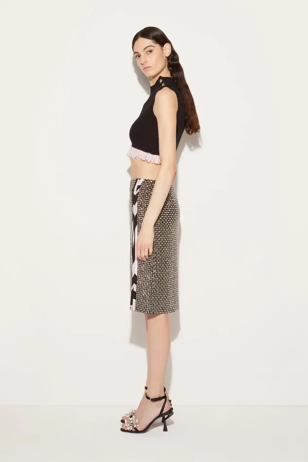 Knitwear Women PUCCI Fringed Crop Top