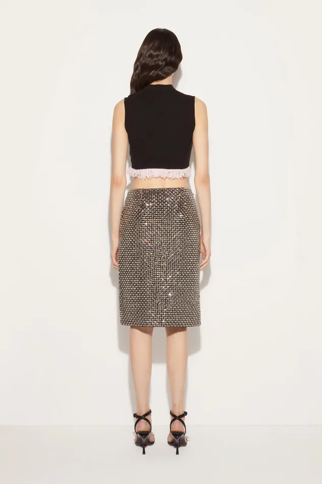 Knitwear Women PUCCI Fringed Crop Top