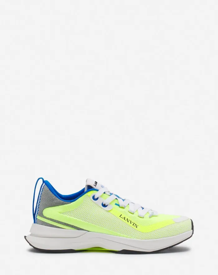 Li Mesh Sneakers Optic Whitegreen Women Lanvin Sneakers