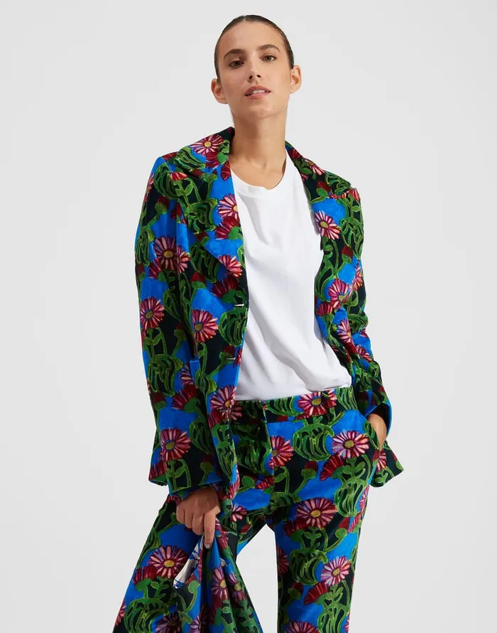 La Doublej 247 Jacket Gerber In Cotton Velvet Women Outerwear